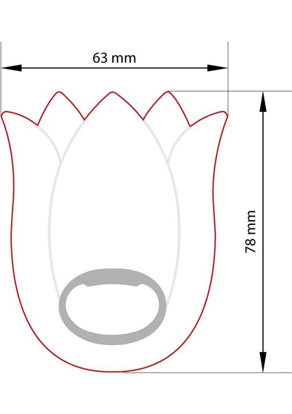 Lale Magnet Açacak Vglal 250 Adet fırsatları