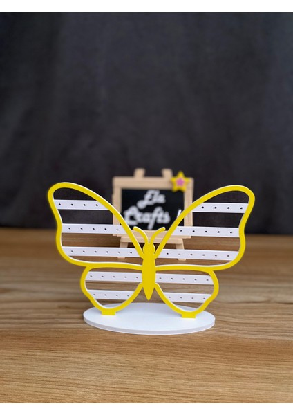 3D Kelebek Formlu Küpe Standı – Dekoratif Takı ve Aksesuar Düzenleyici, Masaüstü Organizer modelleri