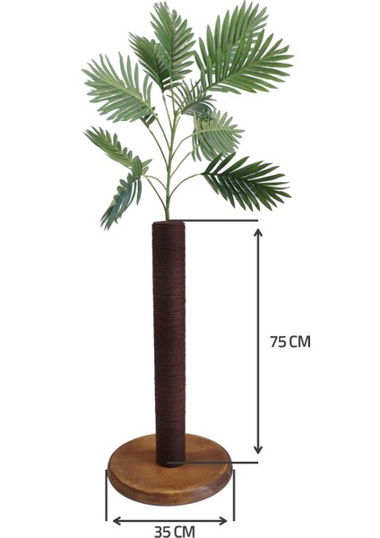 Mocha - Petody Doğal Ahşap Kedi Tırmalama Ağacı modelleri