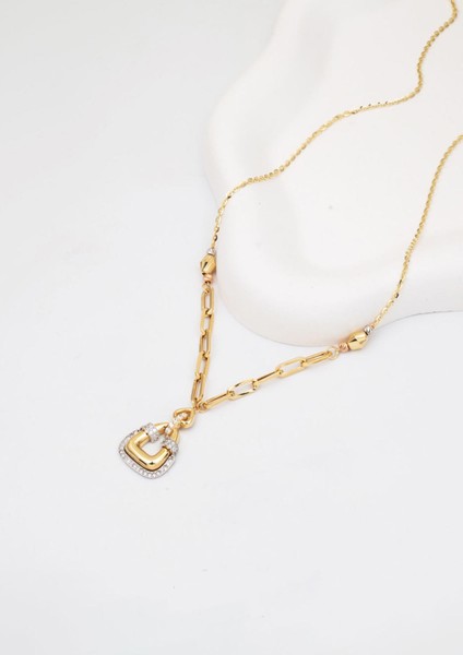 Valentino 14 Ayar Altın Ataç Zincir Kolye modelleri