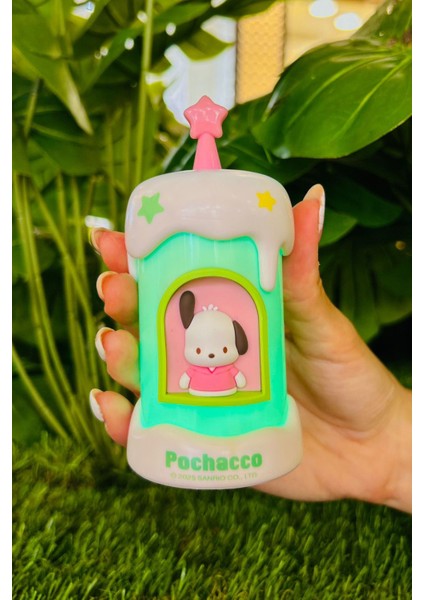 Sanrio Lisanslı Mum Figürlü Gece Lambası - Pochacco