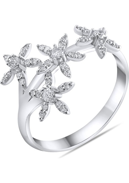 0.29 Karat Pırlanta Yüzük, Gerçek Pırlanta, Sertifikalı Mücevher