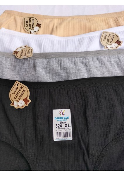 Bikini %100 Pamuk 4'lü Paket