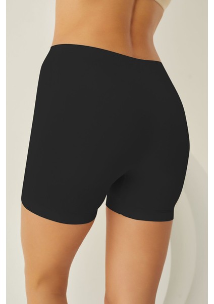 Siyah Uzun Şort Külot modelleri