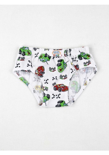 Renkli Desenli Erkek Çocuk 6 Lı Slip Külot fiyatları