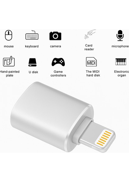 Lightning USB 3.0 iPhone Uyumlu Otg Adaptör