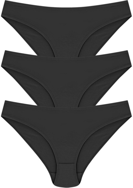 Papatya %100 Pamuk Bikini Model Külot 3'lü Paket
