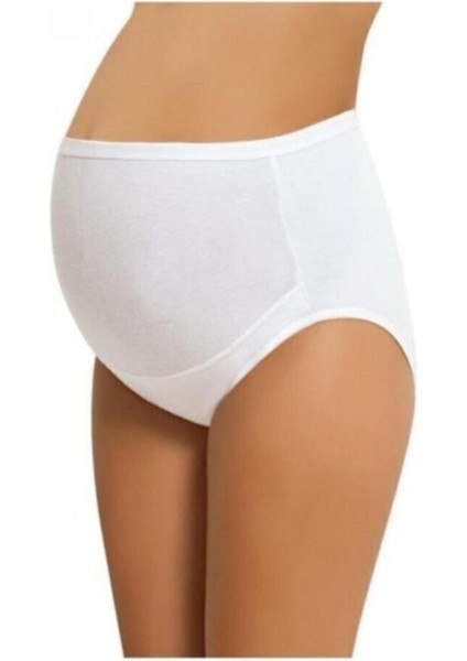 Kadın Yüksel Bel Pamuklu Hamile Lohusa Külot 3 Lü Set 540