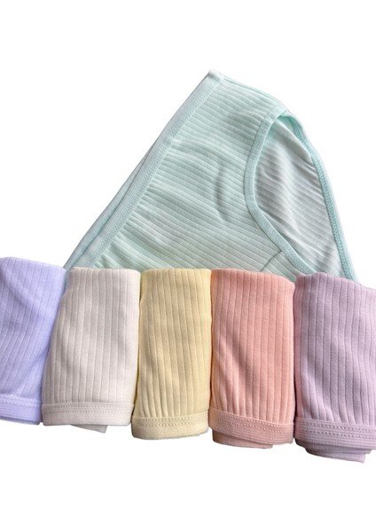 6 Adet Kız Çocuk Dantelli Kız Bikini 408