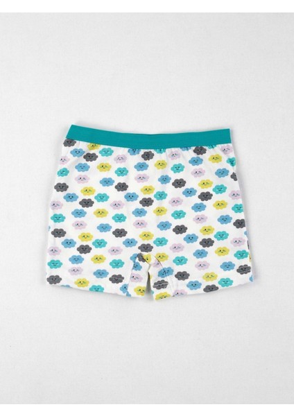 Renkli Desenli Kız Çocuk 6 Lı Boxer fiyatları