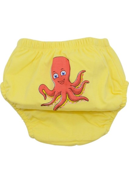 Ahtapot Baskılı Alıştırma Külodu