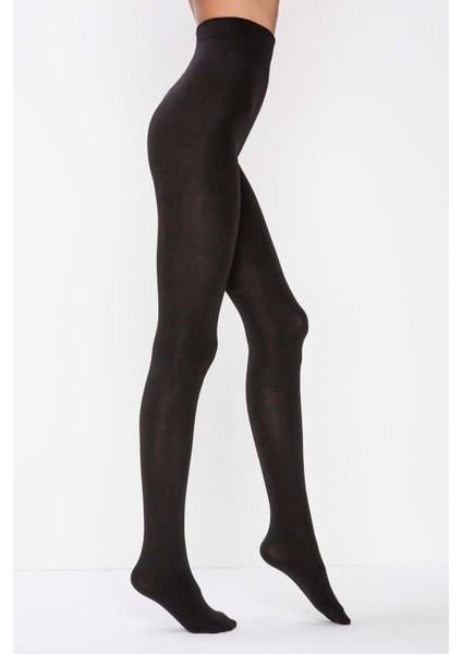 Kadın Siyah Termal Külotlu Çorap 1