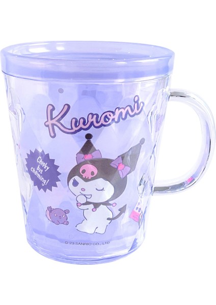 Sanrio Lisanslı Çift Cidarlı Banyo Bardağı 350 ml - Kuromi fiyatları