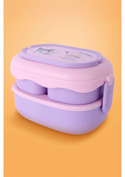 Sanrio Lisanslı Çift Katmanlı Askılı Yemek Kabı - 1600 ml indirimleri