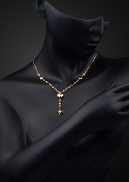 Kalbimin Yıldızı 14 Ayar Altın Pandora Kolye fırsatları