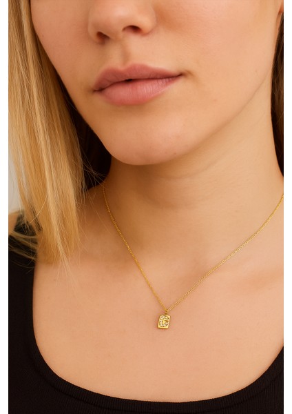 Plaka G Harfi Gümüş Kolye fiyatları