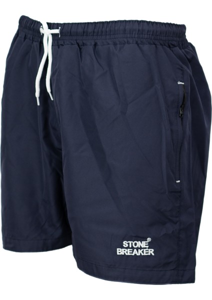 Erkek Deniz Şortu Lastikli Bağcıklı Cepli File Astarlı Su Tutmaz Rahat Hafif OPEDS26STNMOD31