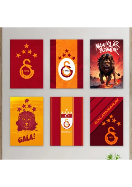 6'lı Gs Ahşap Tablo