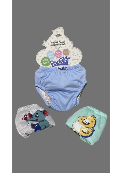 3 'lü Poopes Çocuk Alıştırma Kilodu fiyatları