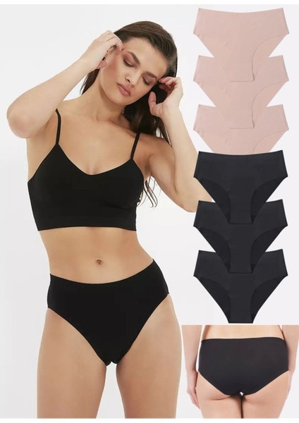 Yüksek Bel Toparlayıcı 6'lı Kadın Külot