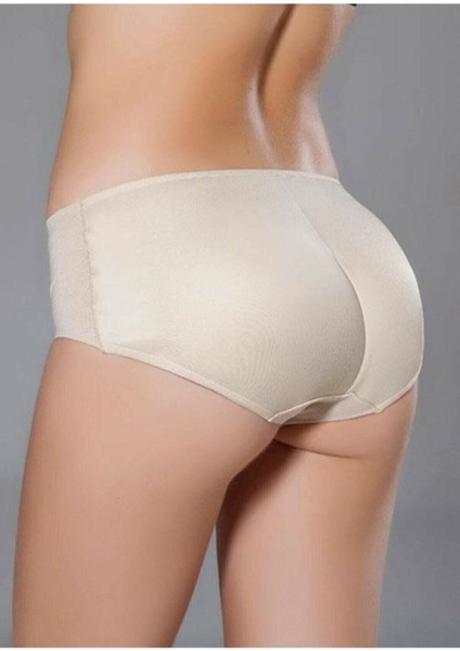 Kadın Ten Popo Şekillendirici Pop-Up Slip