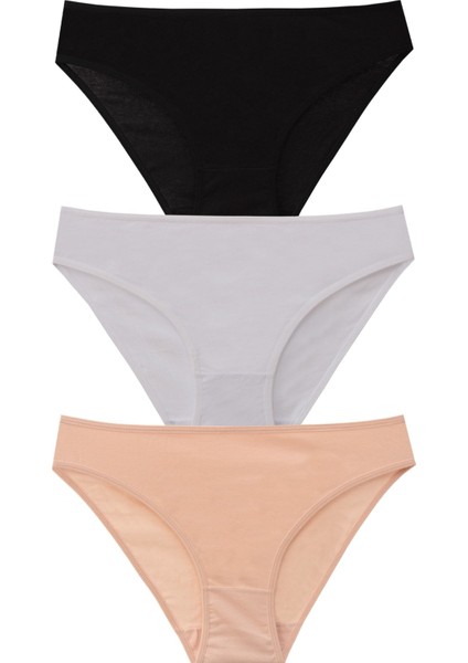 Pamuklu Basic Külot 3'lü Paket