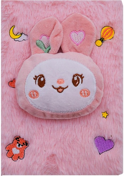 Süper Hayvanlar Peluş Hatıra ve Not Defteri A5 Çizgili 80 Yaprak (PD106) fırsatları