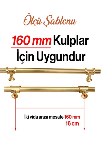 Metal Kulp 160 Mm-16 cm Mobilya Dolap Çekmece Kapak Mutfak Dolabı Kulpları Kulbu Kulpu Altın fiyatları