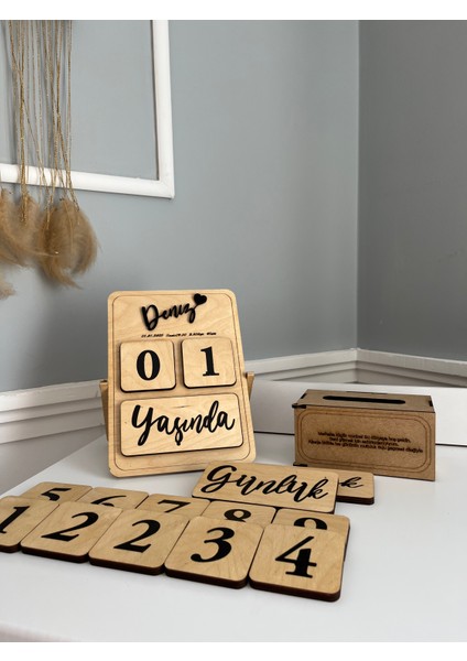 Isme Özel Milestone Pano "günlük" "yaşında" "aylık" Anı Panosu Yenidoğan modelleri