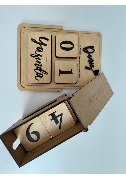 Isme Özel Milestone Pano "günlük" "yaşında" "aylık" Anı Panosu Yenidoğan indirimleri