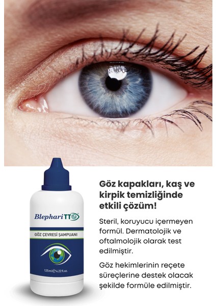 Göz Çevresi Şampuanı 100 ml