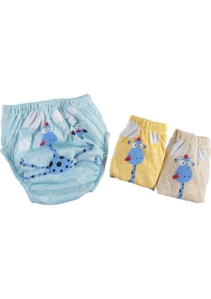 Çocuk Mavi Zürafalı Alıştırma Külodu 2 No 15-20 kg