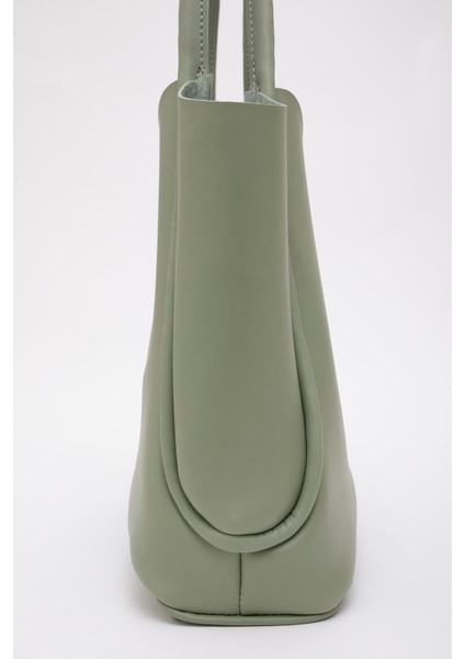 Mint Yeşil SHK126 Suni Deri Kilit Detaylı Makyaj Çantalı El,kol ve Omuz Çantası indirimleri