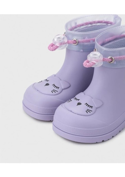 Mendi Gato Mauve Çocuk Yağmur Çizmesi fırsatları