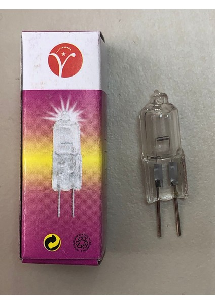 10 Adet 12V 20W G4 Halojen Lamba Çin Malı