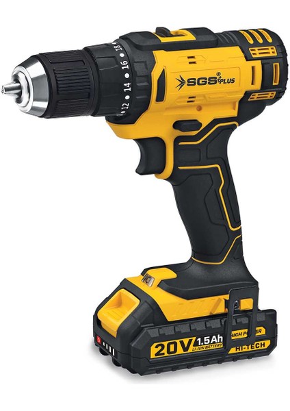 Akülü Vidalama Seti 20 Volt (1.5AH) fırsatları