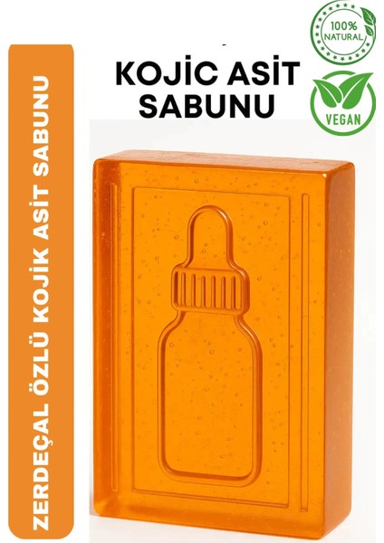 Kojik Asit Sabunu (Zerdeçal ve Kojik Asit) Leke ve Karşıtı Kojic Asit Sabunu
