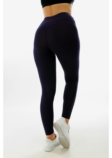 Kalın Kemer (Likralı) Yüksekbel Uzun Kadın Tayt 2042 fırsatları