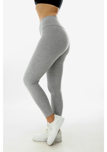 Kalın Kemer (Likralı) Yüksekbel Uzun Kadın Tayt 2042 fırsatları