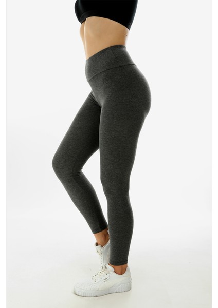 Kalın Kemer (Likralı) Yüksekbel Uzun Kadın Tayt 2042 fırsatları