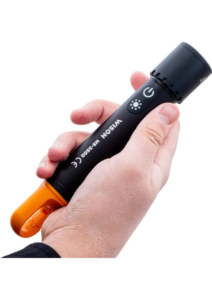 El Feneri - Fonksiyonlu - Zoomlu - Şarjlı 10 W - Metal Gövde indirimleri