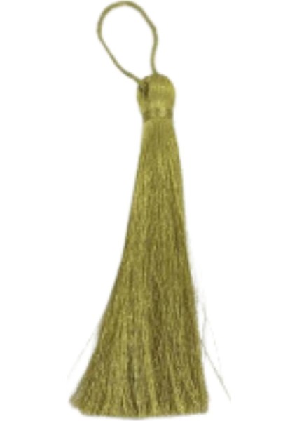 Püskül Tekli 10 cm 1 Adet Altın