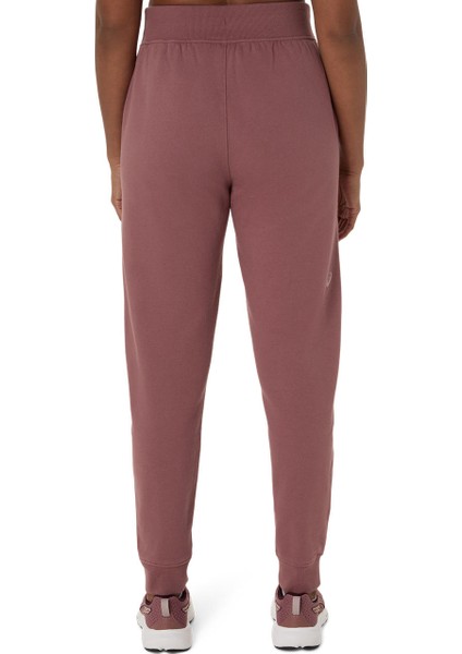 Asics Logo Sweatpant Kadın Bordo Eşofman Altı 2032C844-601 modelleri