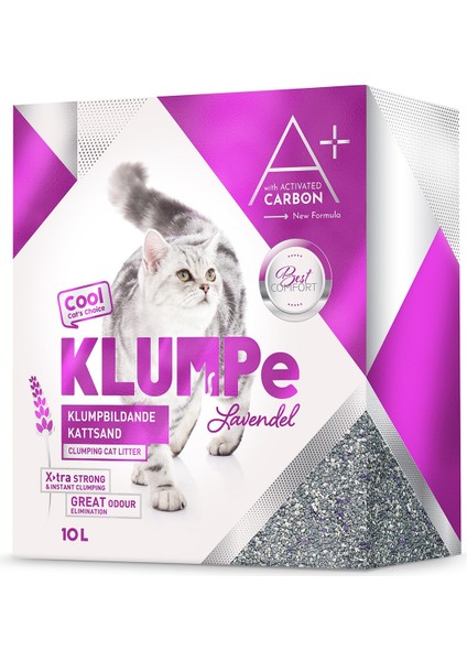 10L Activ Carbon Lavanta Kokulu Topaklaşan Kedi Kumu