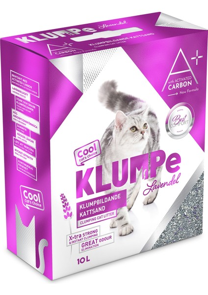 10L Activ Carbon Lavanta Kokulu Topaklaşan Kedi Kumu modelleri