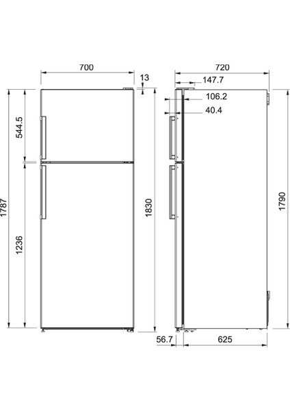 Solo Ffrf 478 Nf Xs 434 L Inox Buzdolabı fiyatları