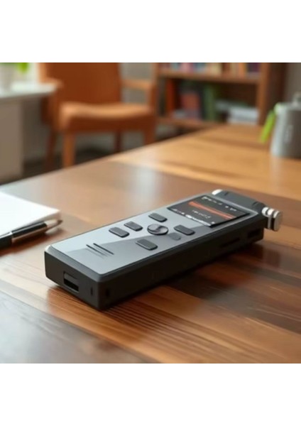 Taşınabilir Dijital Ekranlı Voice Recorder 16 GB Ses Kayıt Cihazı Mp3 Dinleme Özelliği fırsatları