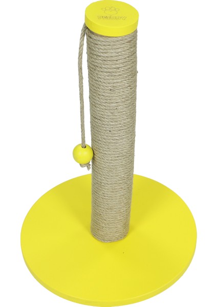 Sunny – Doğal Ahşap 50 cm Renkli Kapaklı Jüt Kedi Tırmalama Direği fiyatları