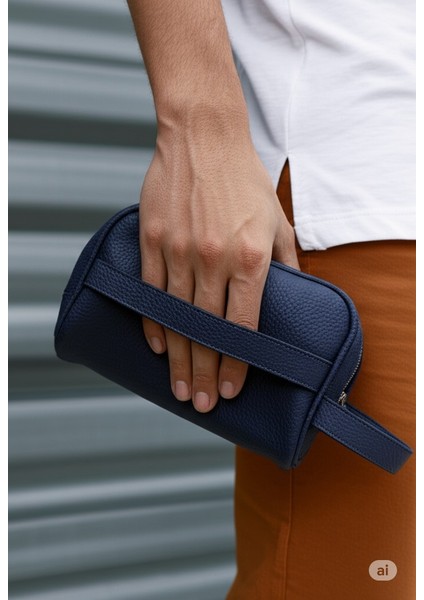 Çift Kulplu Deri Görünümlü Erkek El Çantası fiyatları