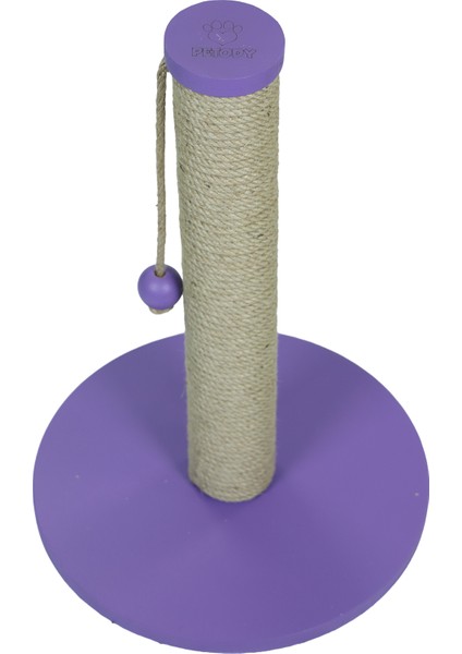 Orchid – Doğal Ahşap 50 cm Renkli Kapaklı Jüt Kedi Tırmalama Direği fiyatları